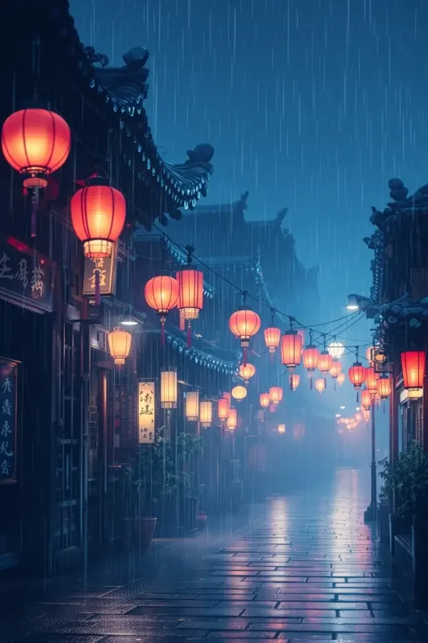 长安夜雨